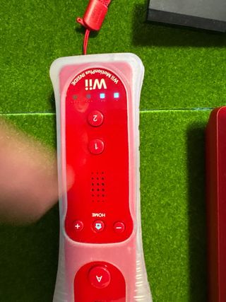 Consola Wii Roja Completa sin caja