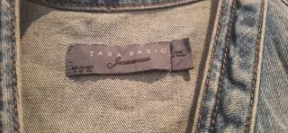 Chaleco vaquero Zara Talla M
