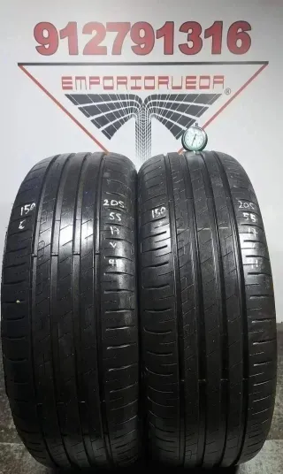 205 55 17 V GOODYEAR RUEDA AL 90% VIDA UTIL