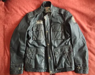 Chaqueta de Piel Redskins Talla L