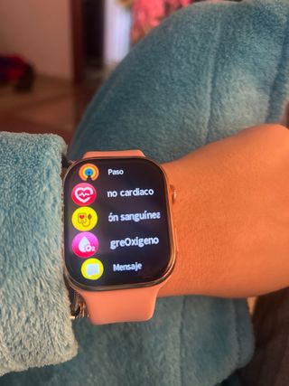 Reloj Digital Dorado y Rosa