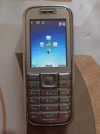 Nokia 6233 gris/plateado