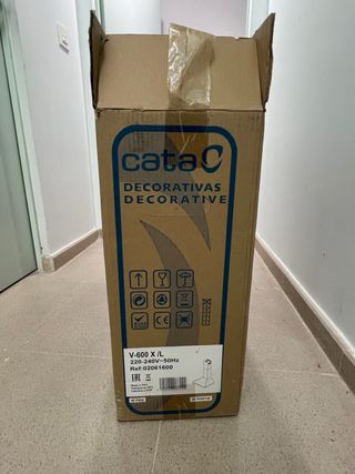 Campana extractora Cata V600 decorativa