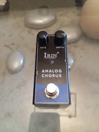 Pedales Noise wah wah Chorus guitar