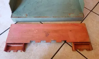 Fortino La Capanna in legno per soldatini vintage