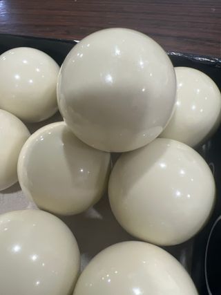 16 Bolas Futbolín Blancas Pesadas