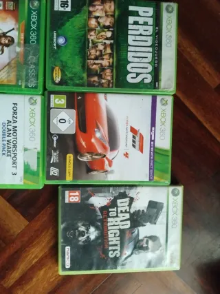 Xbox 360 Juegos: Fable II, Perdidos, Forza 3 y 4,