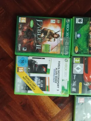 Xbox 360 Juegos: Fable II, Perdidos, Forza 3 y 4,