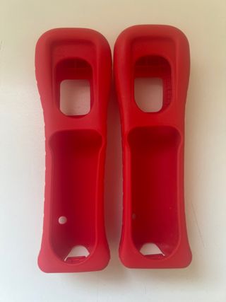 Fundas Rojas Mando Wii Ed. Especial Mario