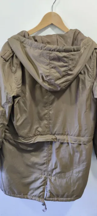 Abrigo convertible en chaqueta corta