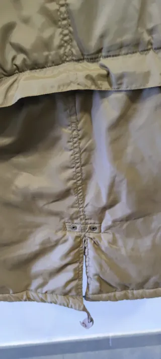 Abrigo convertible en chaqueta corta