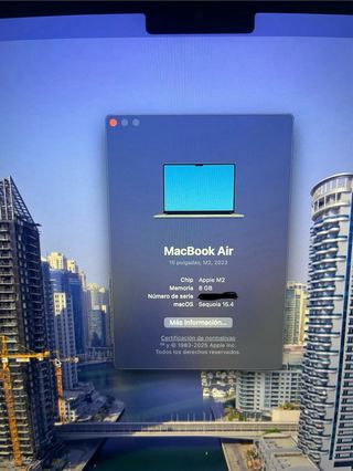 MacBook Air M2 2023 Plata