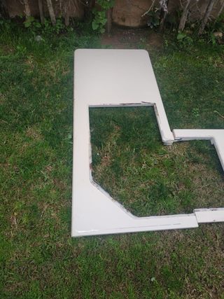 Encimera de silestone color crema