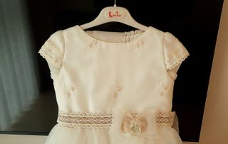 Vestido Comunion Niña Talla 8-9 años