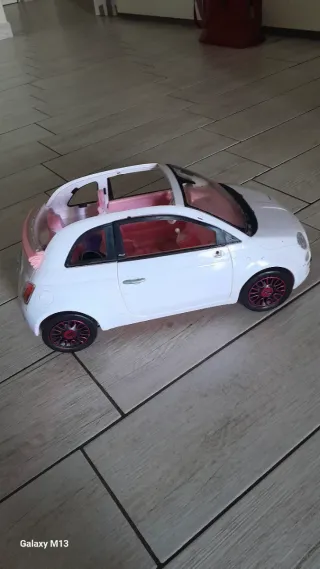 Fiat 500 Barbie bianca