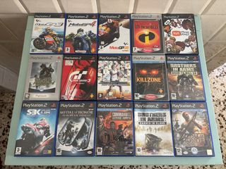 LOTE 15 JUEGOS PLAYSTATION 2