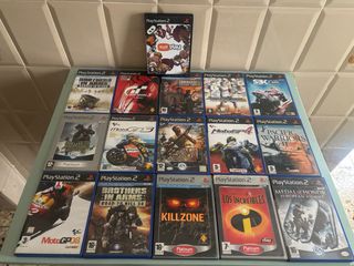LOTE 16 JUEGOS PLAYSTATION 2