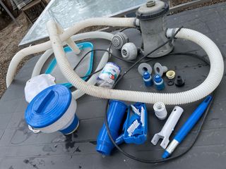 Piscina Bestway + bomba + protector