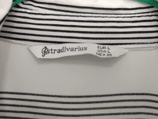 Camisa Stradivarius Rayas