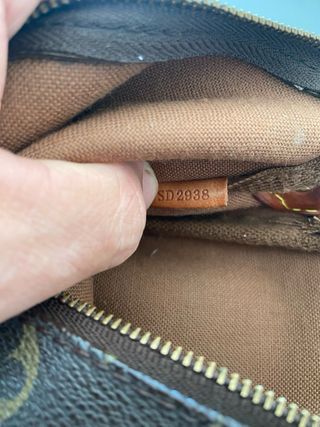 Bolso Louis Vuitton Monogram Marrón Dorado