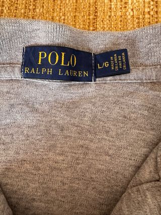 Polo Ralph Lauren Gris Talla L