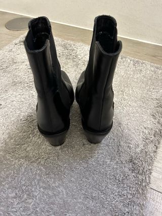 Botines Zara Piel Talla 38