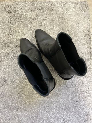 Botines Zara Piel Talla 38