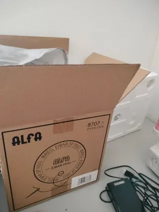 Remalladora Alfa 8707 Overlock