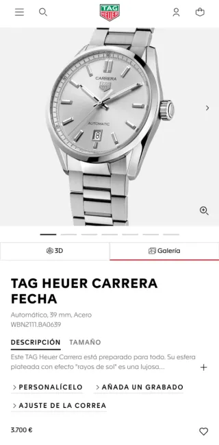 TAG Heuer Carrera Reloj Automático