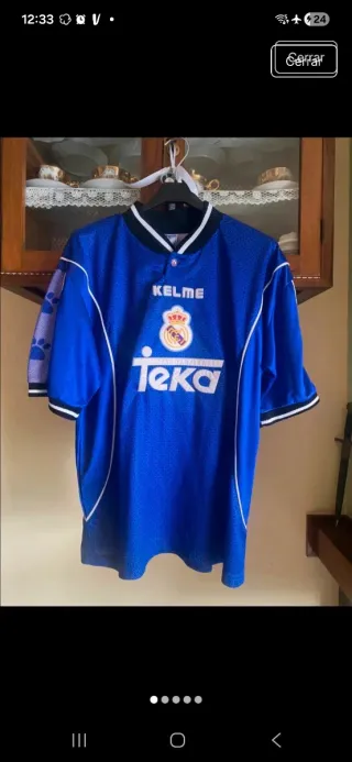 Camiseta Real Madrid Kelme Teka 1996