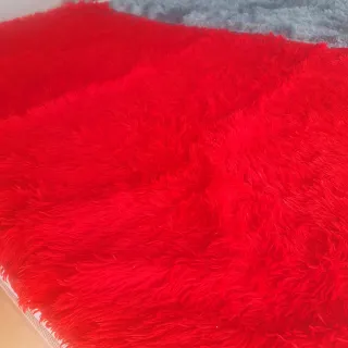 Alfombras Piel Sintética Rojas y azul