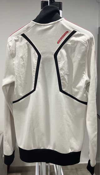 Sudadera Adidas Blanca y Roja