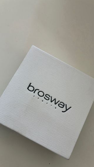 Brosway Catenina con Croce Argento Nero