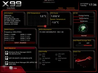 Placa Base JGINYUE X99M D4 ARGB Gaming