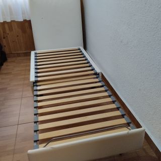 Puff/Cama Para Invitados Piel Ikea Vallentuna