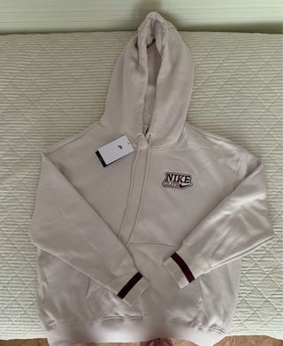 Sudadera Nike Club Beige Nueva