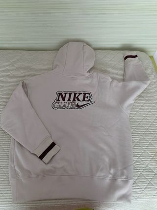Sudadera Nike Club Beige Nueva