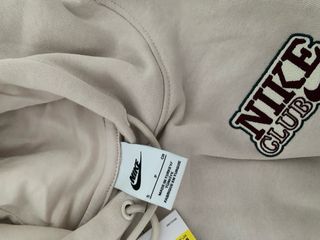 Sudadera Nike Club Beige Nueva