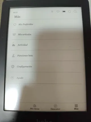 Ebook Kobo Clara HD Negro + Funda