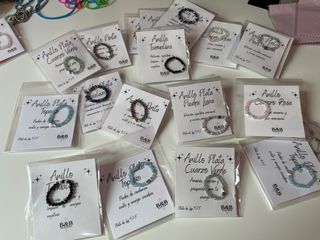 Anillos Plata B&B Minerales Ajustables