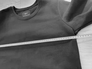 Vestido Sudadera Negro