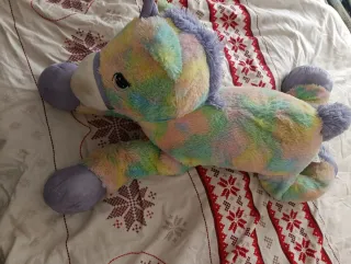 Peluche Unicórnio Arco-Íris