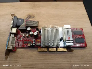 ATI Radeon 9250 AGP - 256MB VRAM - VGA DVI