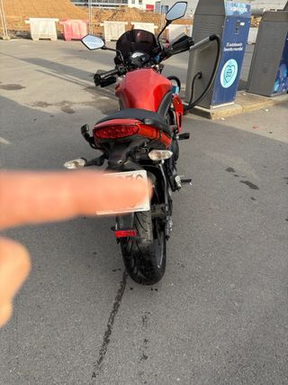 Kawasaki ER6n ABS Naranja - Moto Naked Manual