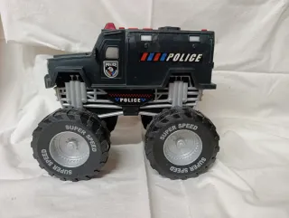Coche Policía Monster Truck