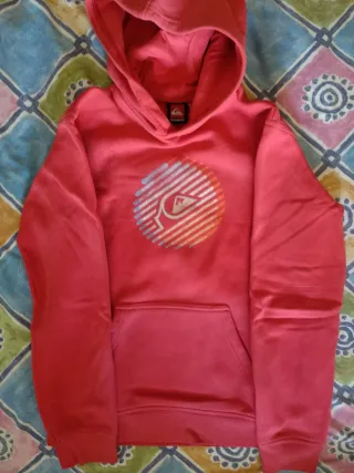 Sudadera Quiksilver niño roja