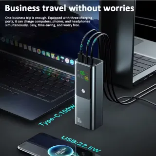 Powerbank 100W 20000mAh Carga Rápida