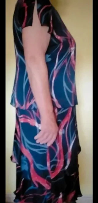 Conjunto dos piezas estampado