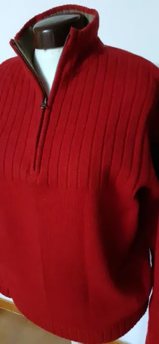 Jersey Invierno Hombre Rojo