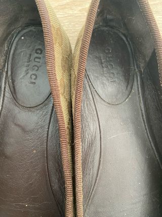 Zapatos Gucci Beige/Marrón Talla 37